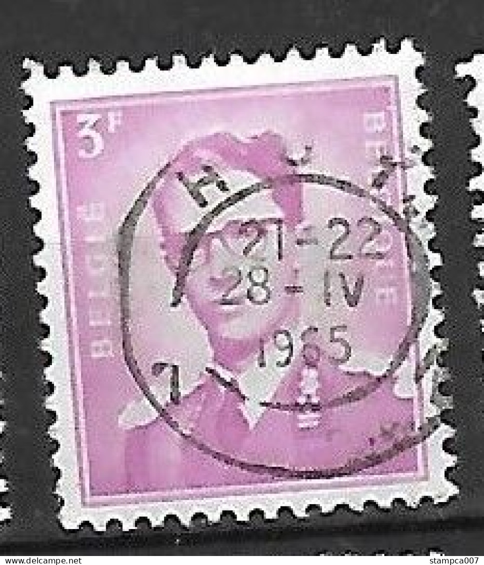 OCB Nr 1067  Centrale Stempel Huy - King Roi Koning Boudewijn Baudouin Marchand - 1953-1972 Occhiali