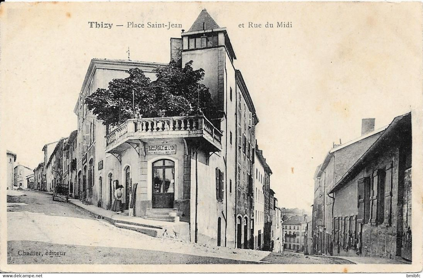 THIZY - Place Saint-Jean Et Rue Du Midi - Thizy