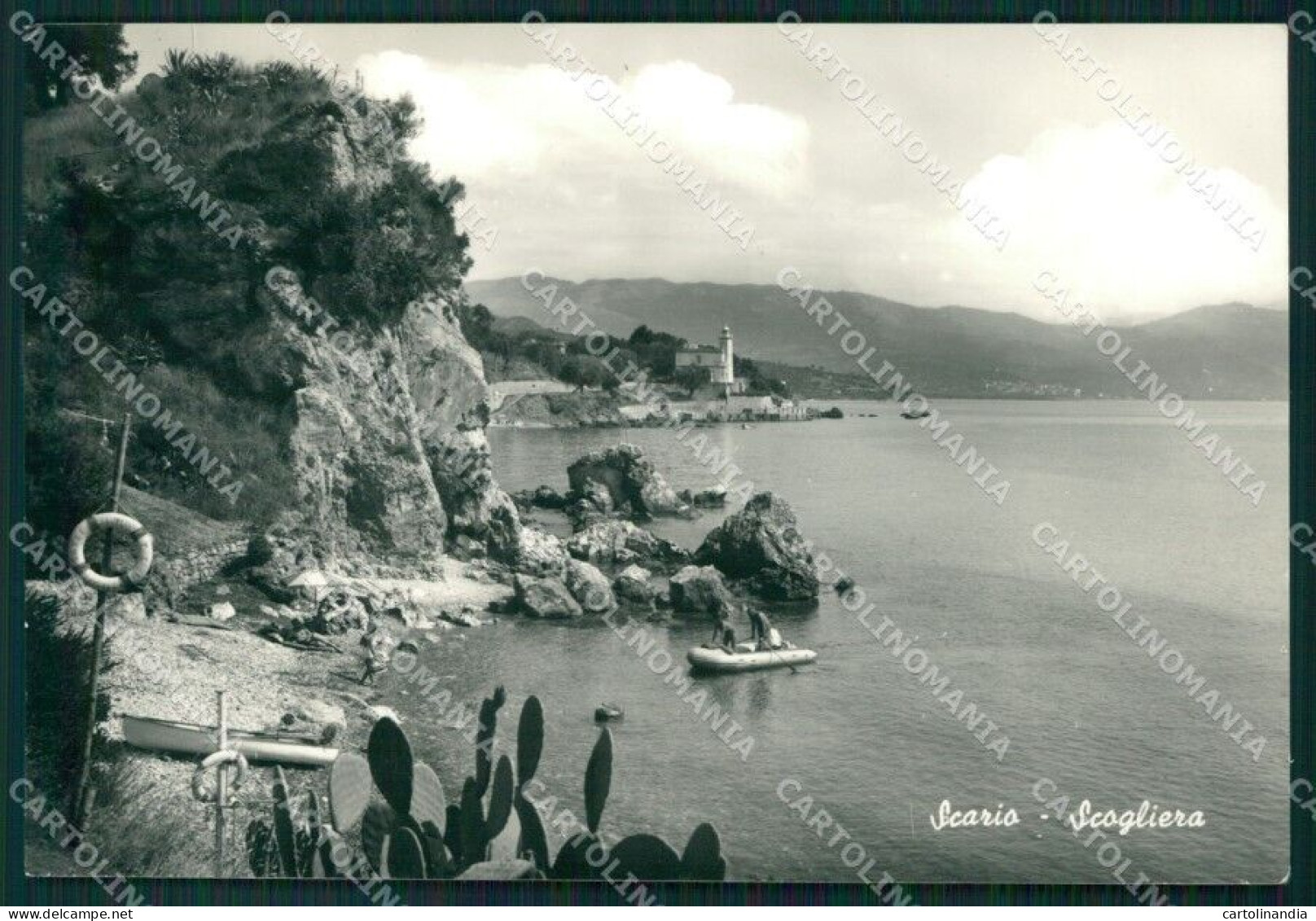 Salerno San Giovanni A Piro Scario Foto FG Cartolina KB4219 - Salerno