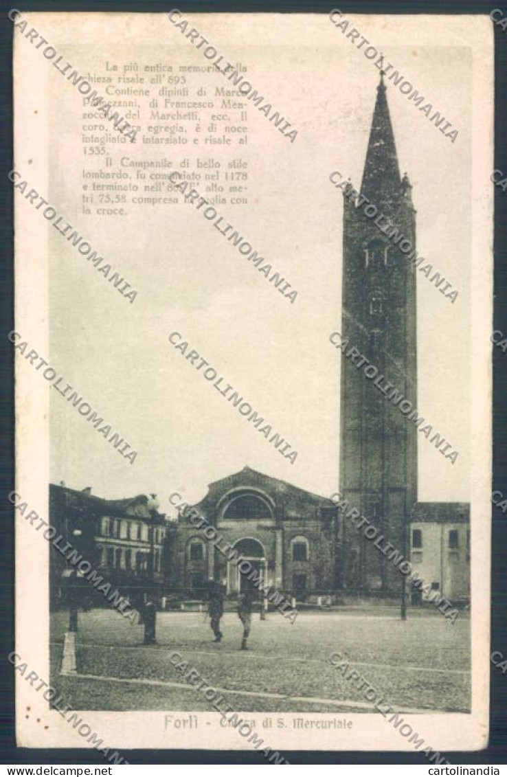 Forlì Città SCOLLATA Cartolina ZT2780 - Forli