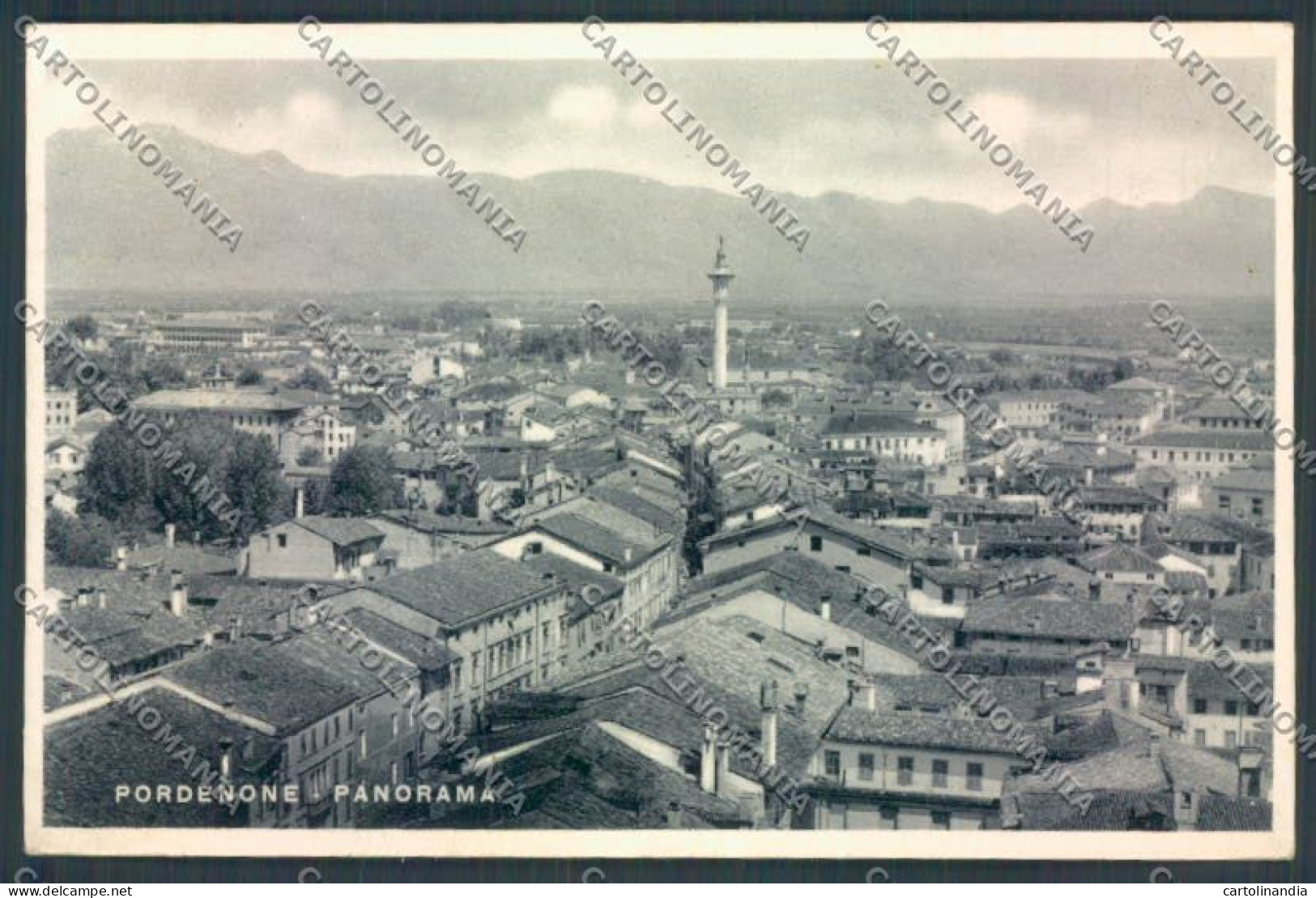 Pordenone Città PIEGHINE Cartolina ZQ1620 - Pordenone