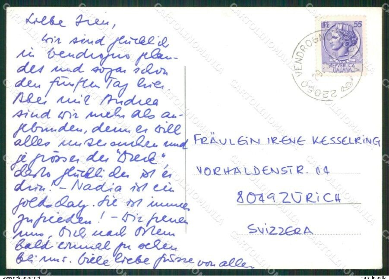 Lecco Vendrogno Inesio PIEGHINA Foto FG Cartolina ZK0697 - Lecco