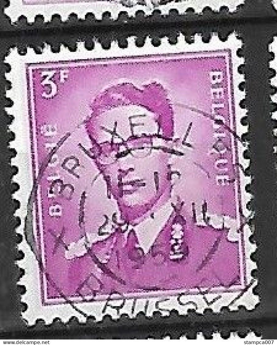 OCB Nr 1067  Centrale Stempel Bruxelles - King Roi Koning Boudewijn Baudouin Marchand - 1953-1972 Anteojos