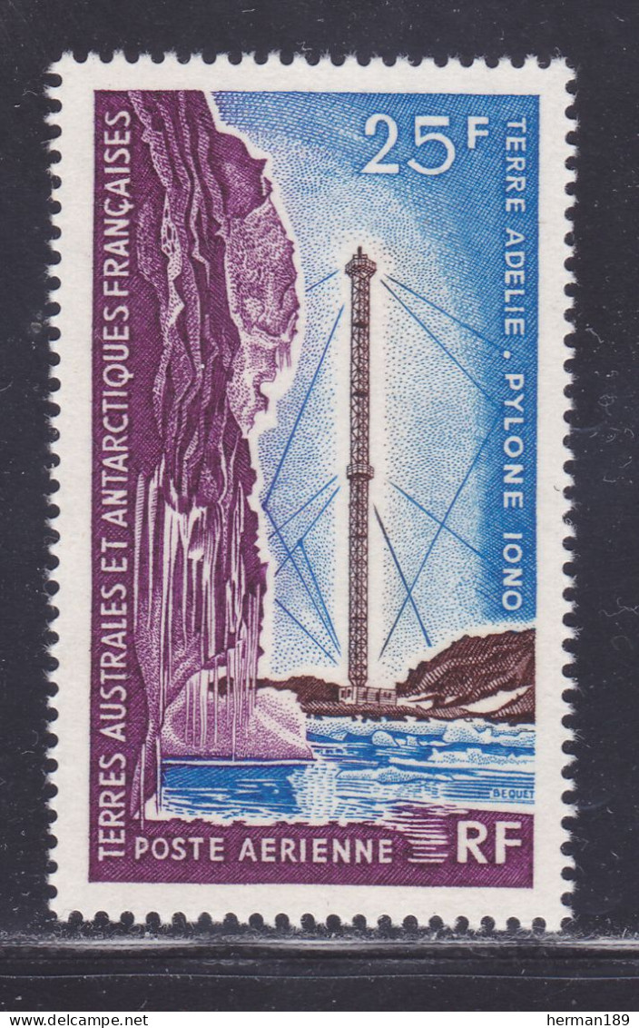 TAAF AERIENS N°   13 ** MNH Neuf Sans Charnière, TB (D7804) Communications - 1966 - Poste Aérienne