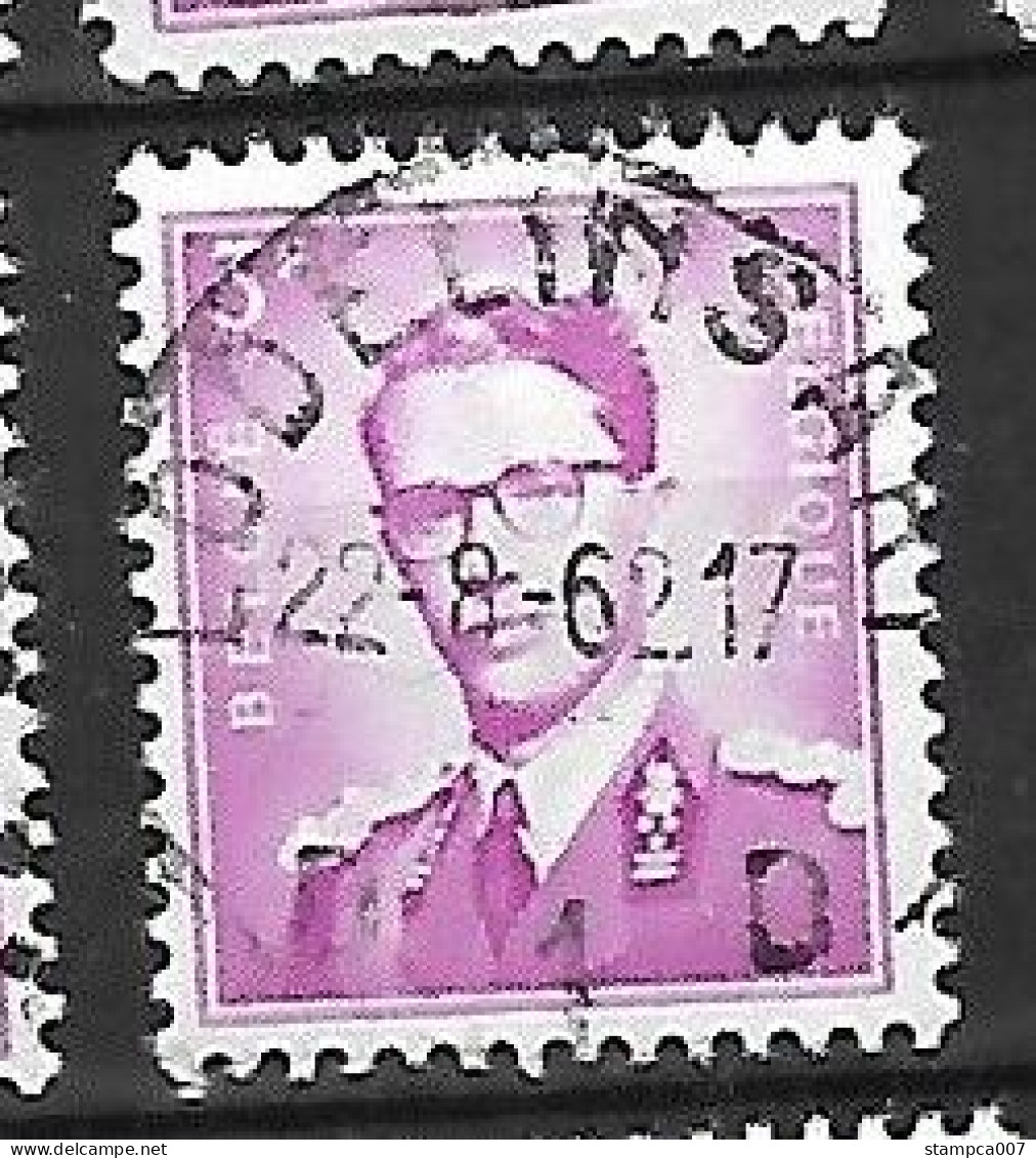 OCB Nr 1067  Centrale Stempel Lodelinsart - King Roi Koning Boudewijn Baudouin Marchand - 1953-1972 Bril