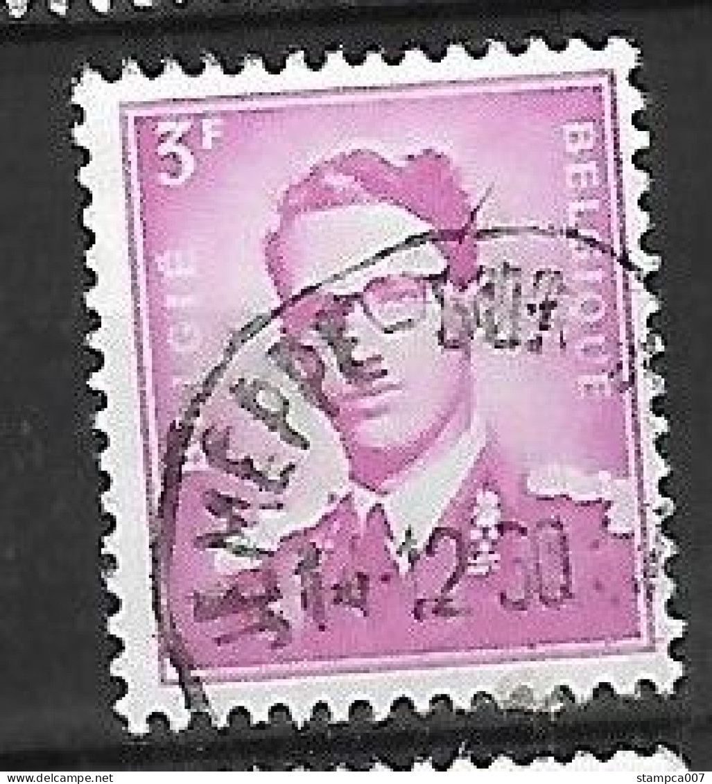 OCB Nr 1067  Centrale Stempel Jemeppe Sur Meuse - King Roi Koning Boudewijn Baudouin Marchand - 1953-1972 Lunettes