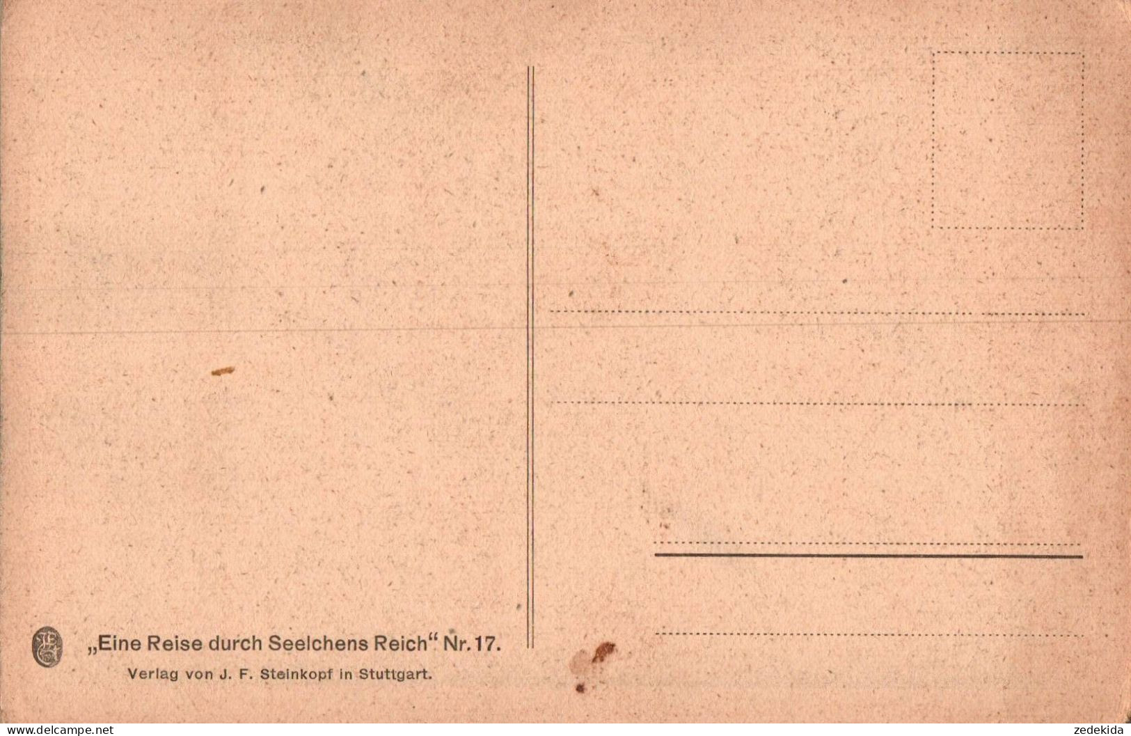 H1370 - Hommel Paul Foto Künstlerkarte - Schweigen - Verlag J.F. Steinkopf Stuttgart - Autres & Non Classés