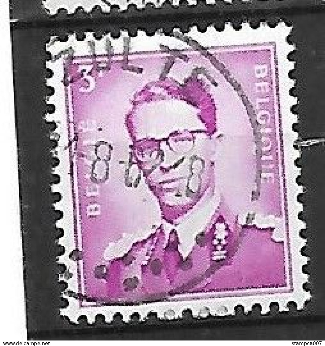 OCB Nr 1067  Centrale Stempel Zulte - King Roi Koning Boudewijn Baudouin Marchand - 1953-1972 Bril