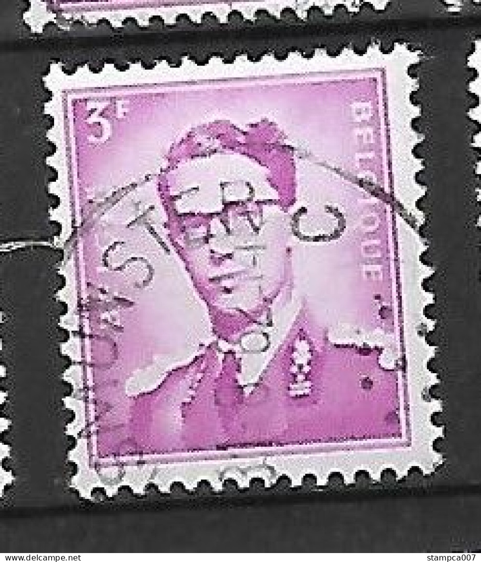 OCB Nr 1067  Centrale Stempel Waasmunster - King Roi Koning Boudewijn Baudouin Marchand - 1953-1972 Lunettes