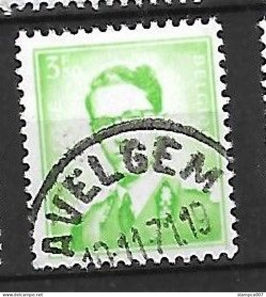 OCB Nr 1068  Centrale Stempel Avelgem - King Roi Koning Boudewijn Baudouin Marchand - 1953-1972 Lunettes