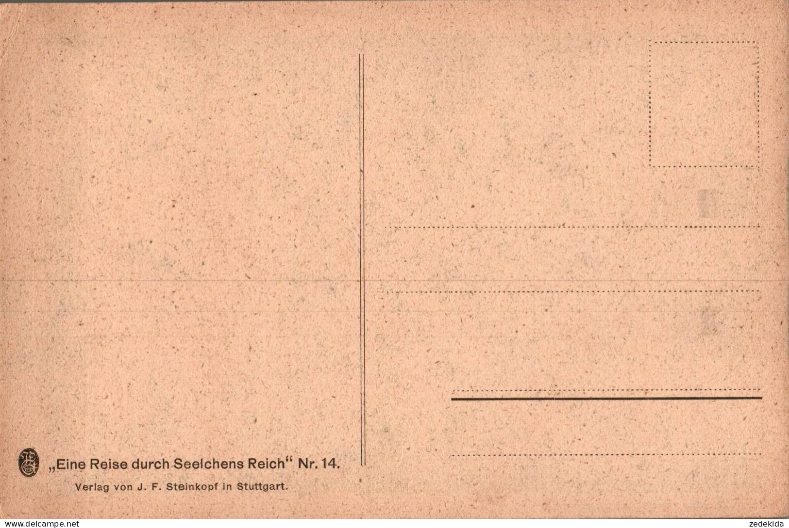 H1373 - Hommel Paul Foto Künstlerkarte - Inneres Der Kirche Altar - Verlag J.F. Steinkopf Stuttgart - Andere & Zonder Classificatie