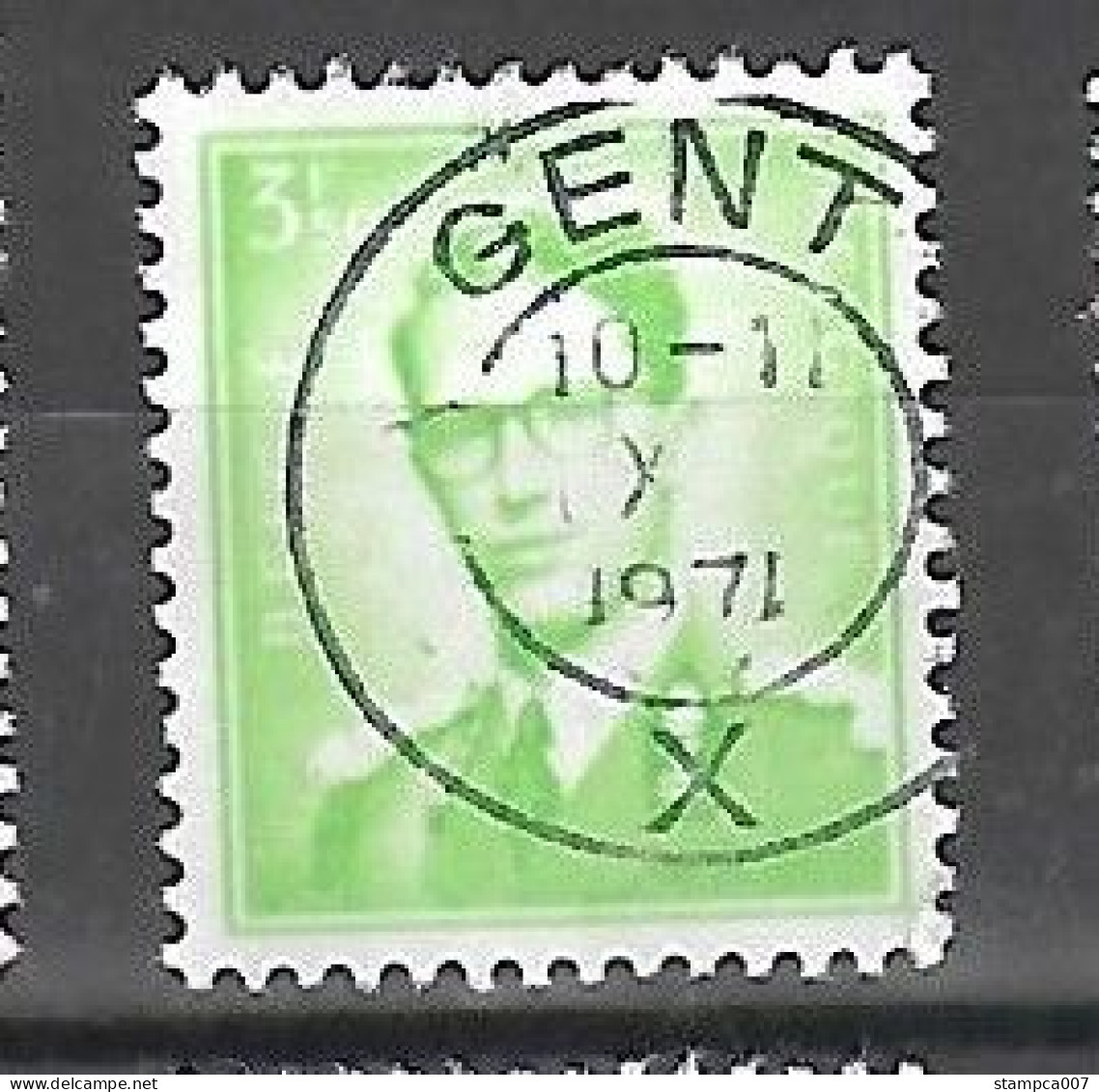 OCB Nr 1068  Centrale Stempel Gent - King Roi Koning Boudewijn Baudouin Marchand - 1953-1972 Occhiali