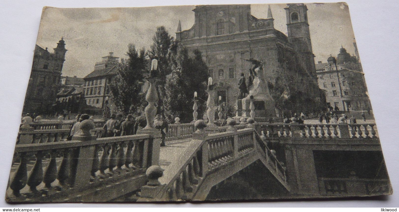 Ljubljana - Tromostovje, The Triple Bridge - Slowenien