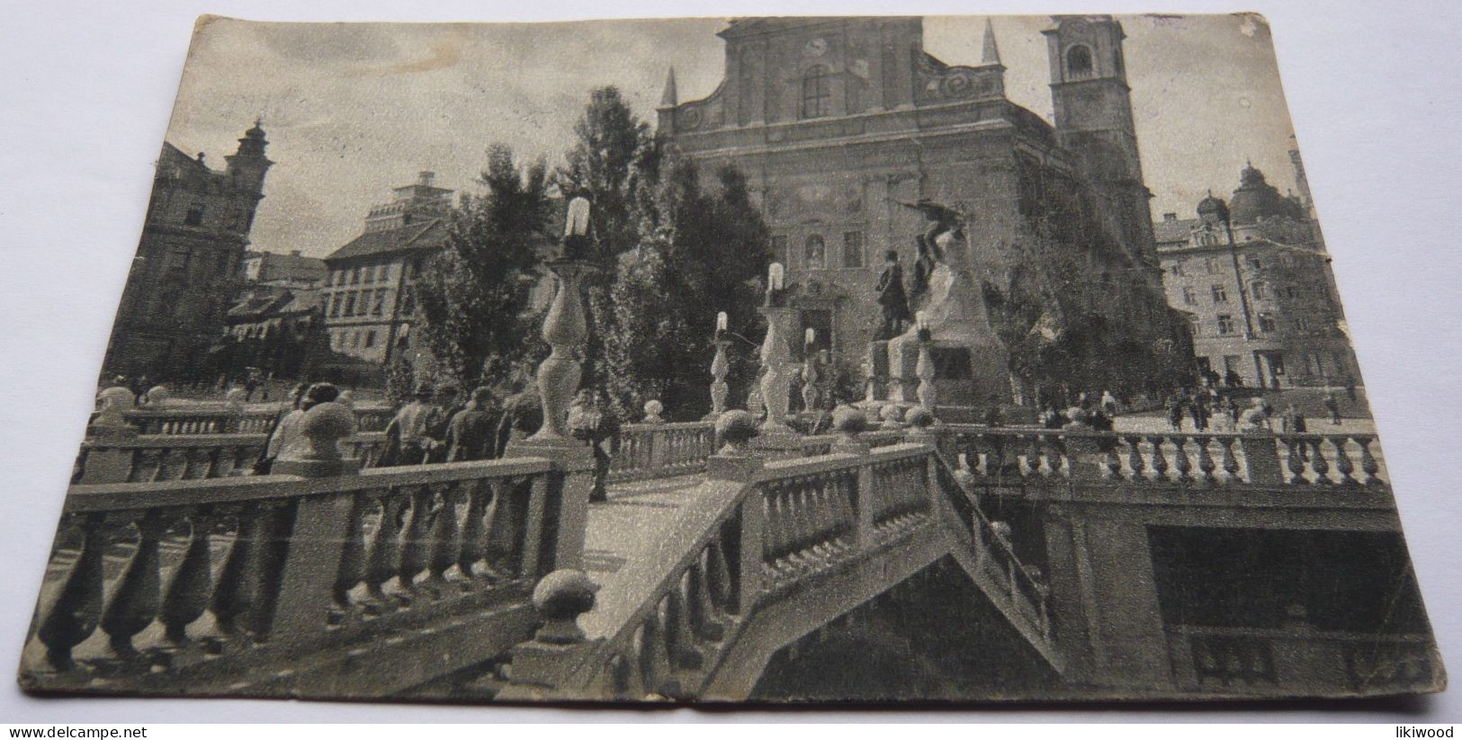 Ljubljana - Tromostovje, The Triple Bridge - Slowenien