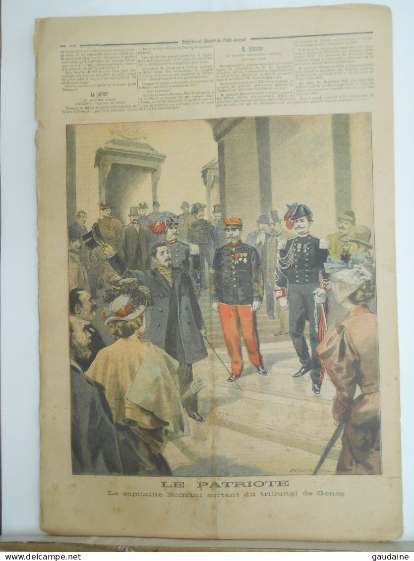 Le Petit Journal N°217 - 13 Janvier 1895 - LE TRAITE - DÉGRADATION D'Alfred DREYFUS – Romani - 1850 - 1899