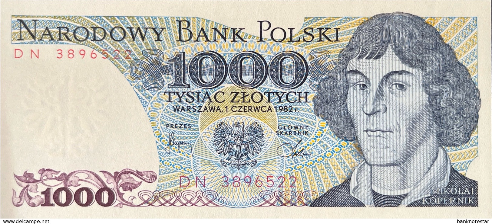 Poland 1.00 Zloty, P-146c (1.6.1982) - UNC - Polonia