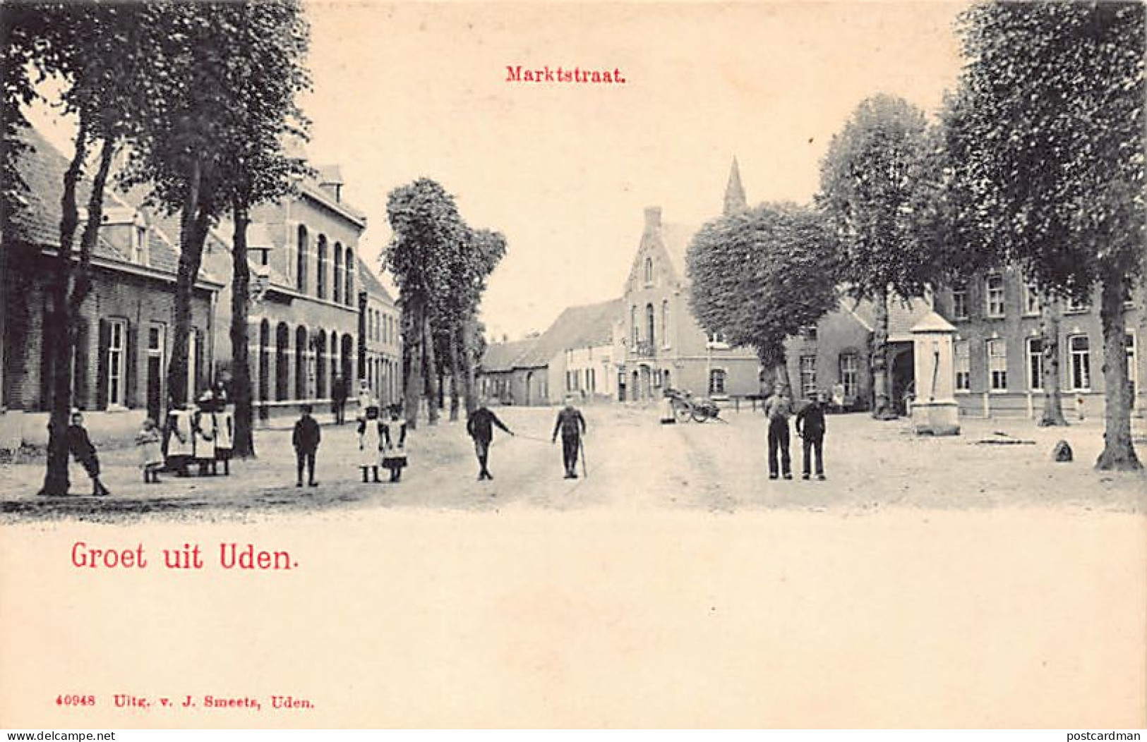 Nederland - UDEN - Marktstraat - Uden