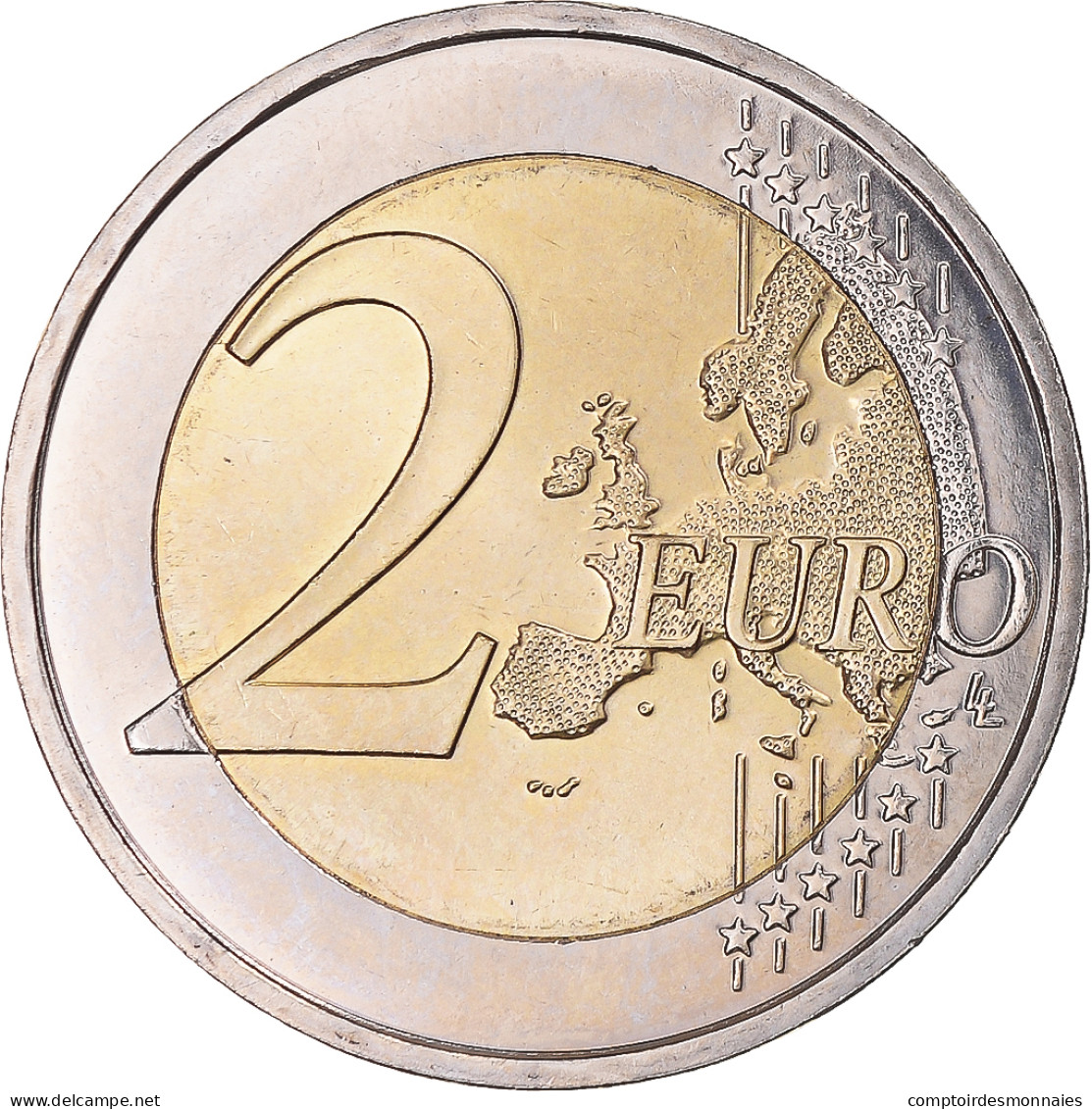 France, 2 Euro, Charles De Gaulle, 2020, SPL, Bimétallique, KM:New - Francia