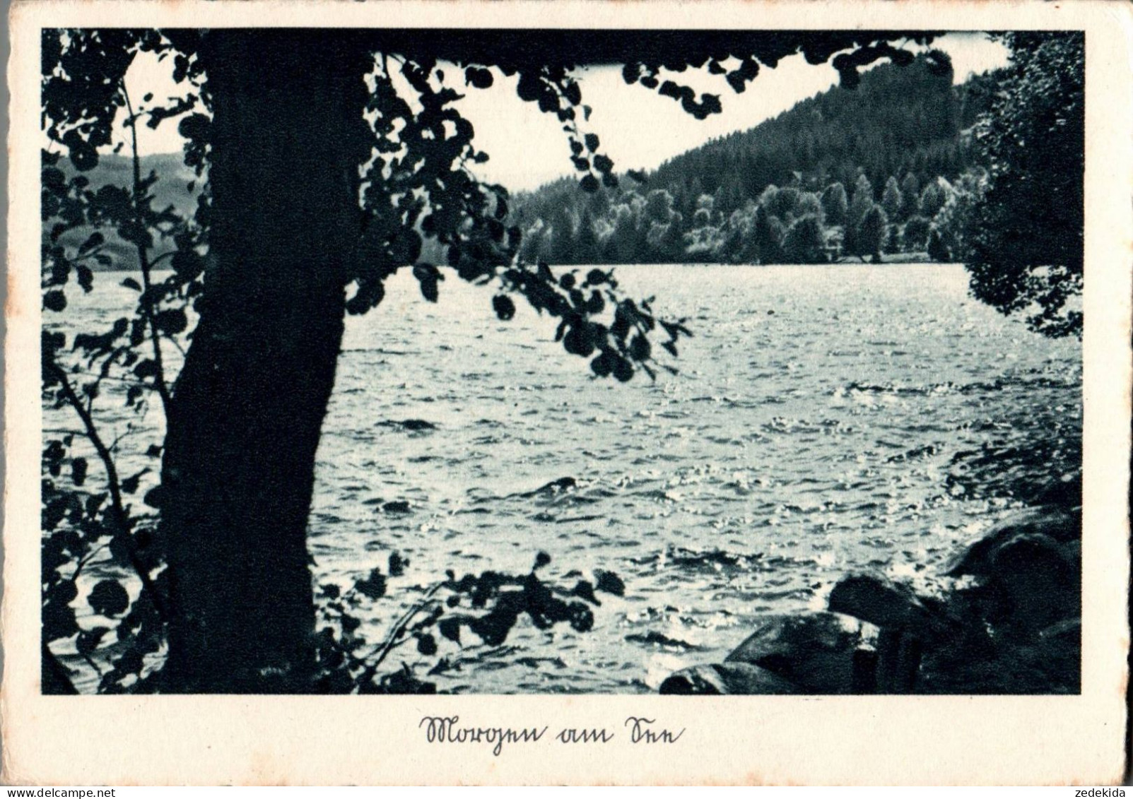 H1385 - Hoffmann Heinrich Foto Künstlerkarte - Morgen Am See - Selbstverlag - Sonstige & Ohne Zuordnung