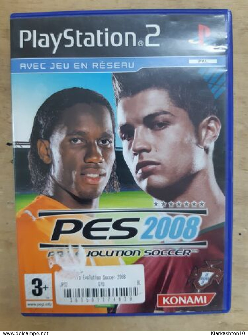 DVD Jeu Vidéo - Pro Evolution Soccer 2008 - Altri & Non Classificati