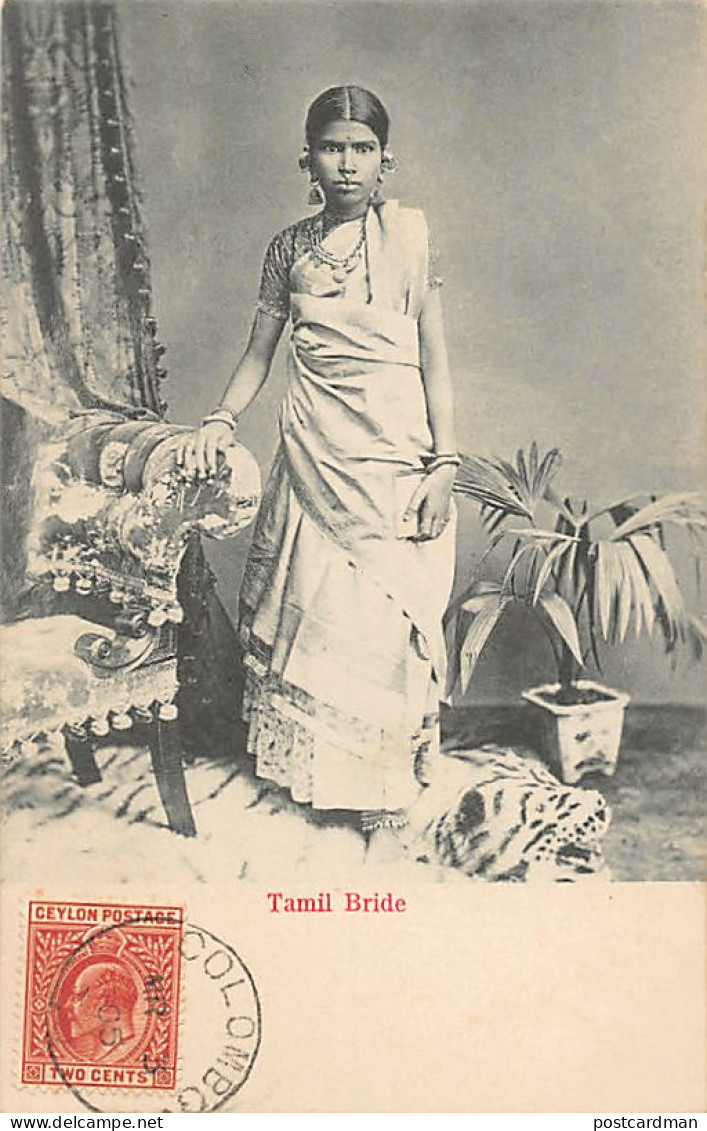 Sri-Lanka - Tamil Bride - Publ. Unknown  - Sri Lanka (Ceylon)