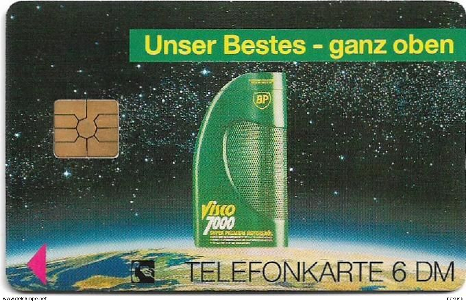 Germany - BP 6 - Hin & Weg - O 1105 - 09.1996, 6DM, 30.000ex, Used - O-Series : Customers Sets