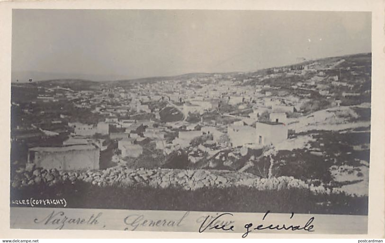 Palestine - NAZARETH - General View - REAL PHOTO - Publ. Beagles  - Palestine