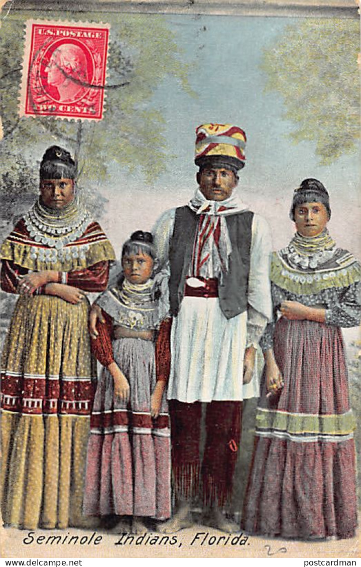 Usa - Native Americans - Seminole Indians, Florida - Indiens D'Amérique Du Nord