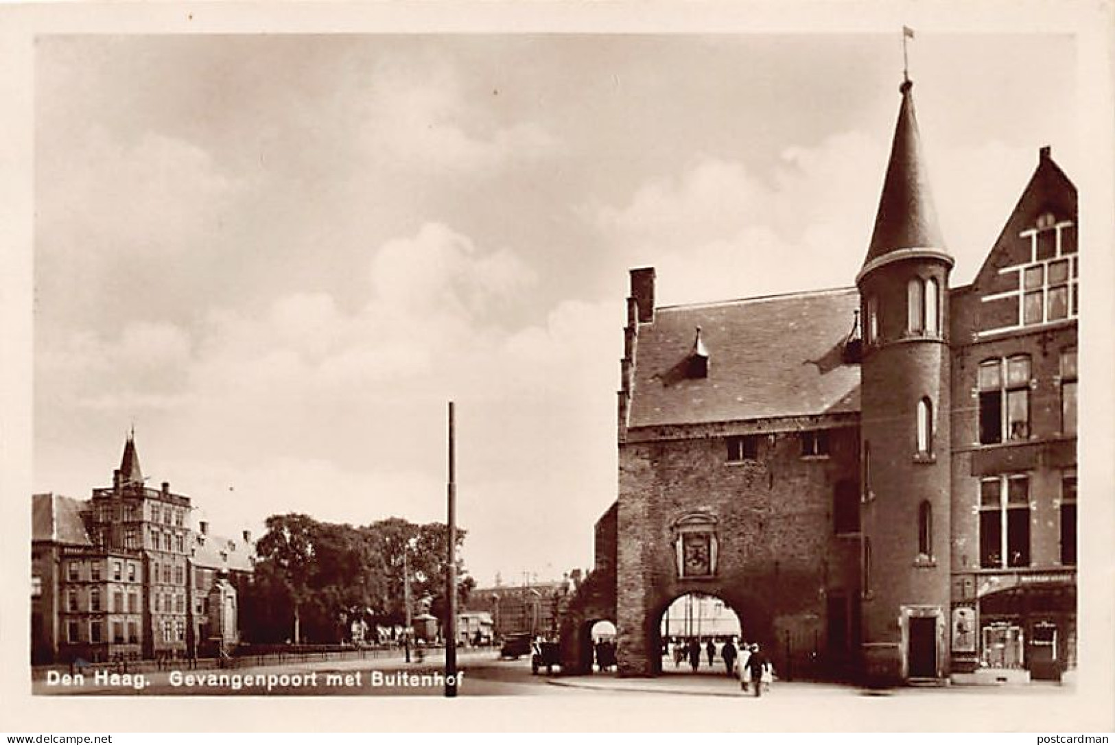 DEN HAAG (ZH) Gevangenpoort Met Buitenhof - Uitg. Weenenk & Snel Hg 10 - Den Haag ('s-Gravenhage)