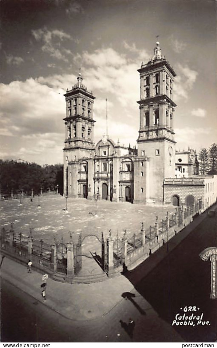 México - PUEBLA - Catedral - REAL PHOTO Foto - Ed. Desconocido 622 - México