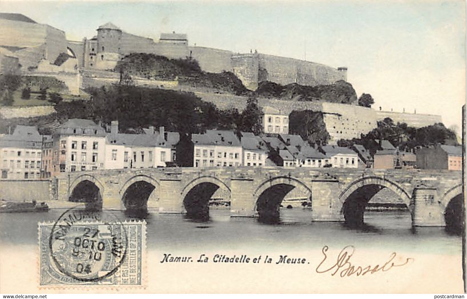 Belgique - NAMUR - La Citadelle Et La Meuse - Namur