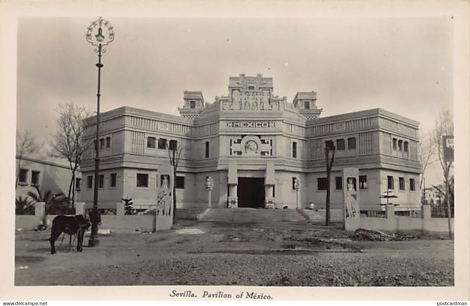 Mexico - Pavilion De Mexico En La Exposición Iberoamericana De Sevilla (1929), E - Mexico