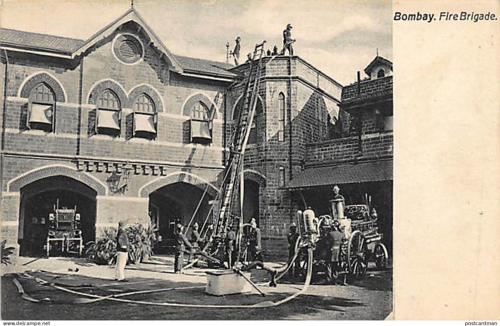 MUMBAI - Bombay Fire Brigade - The Ladders - Publ. The Phototype Co. - Inde
