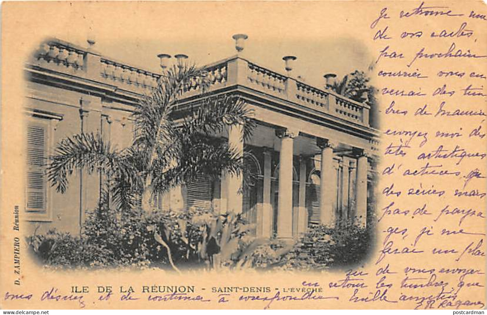 La Réunion - SAINT DENIS - L'Evéché - Ed. Zampiero. - Saint Denis