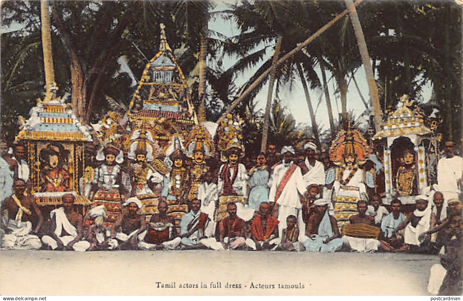 Sri Lanka - Tamil Actors In Full Dress - Publ. Diocese Of Trincomalee - Sri Lanka (Ceylon)