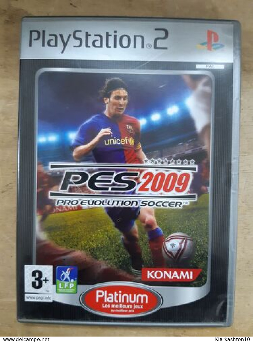 DVD Jeu Vidéo - Pro Evolution Soccer 2009 - Altri & Non Classificati