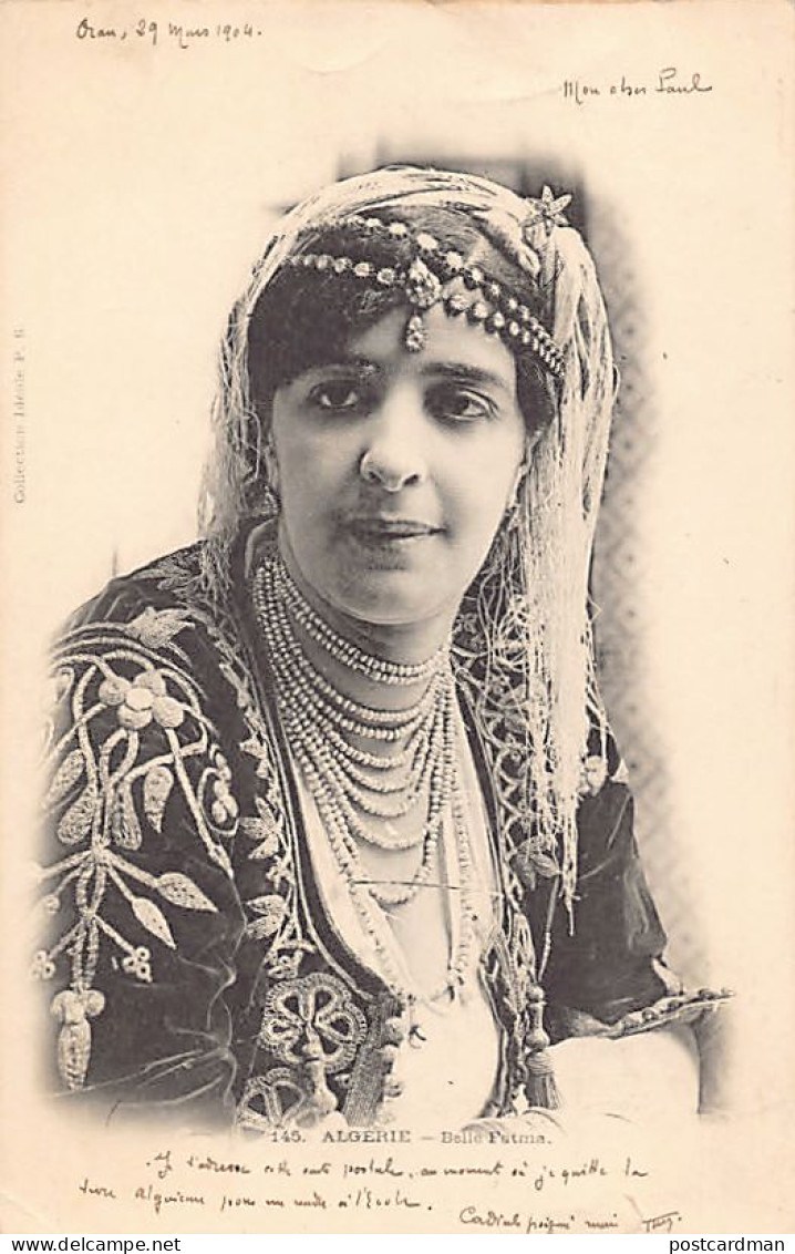 Algérie - Belle Fatma - Ed. Coll. Idéale P.S. 155 - Women