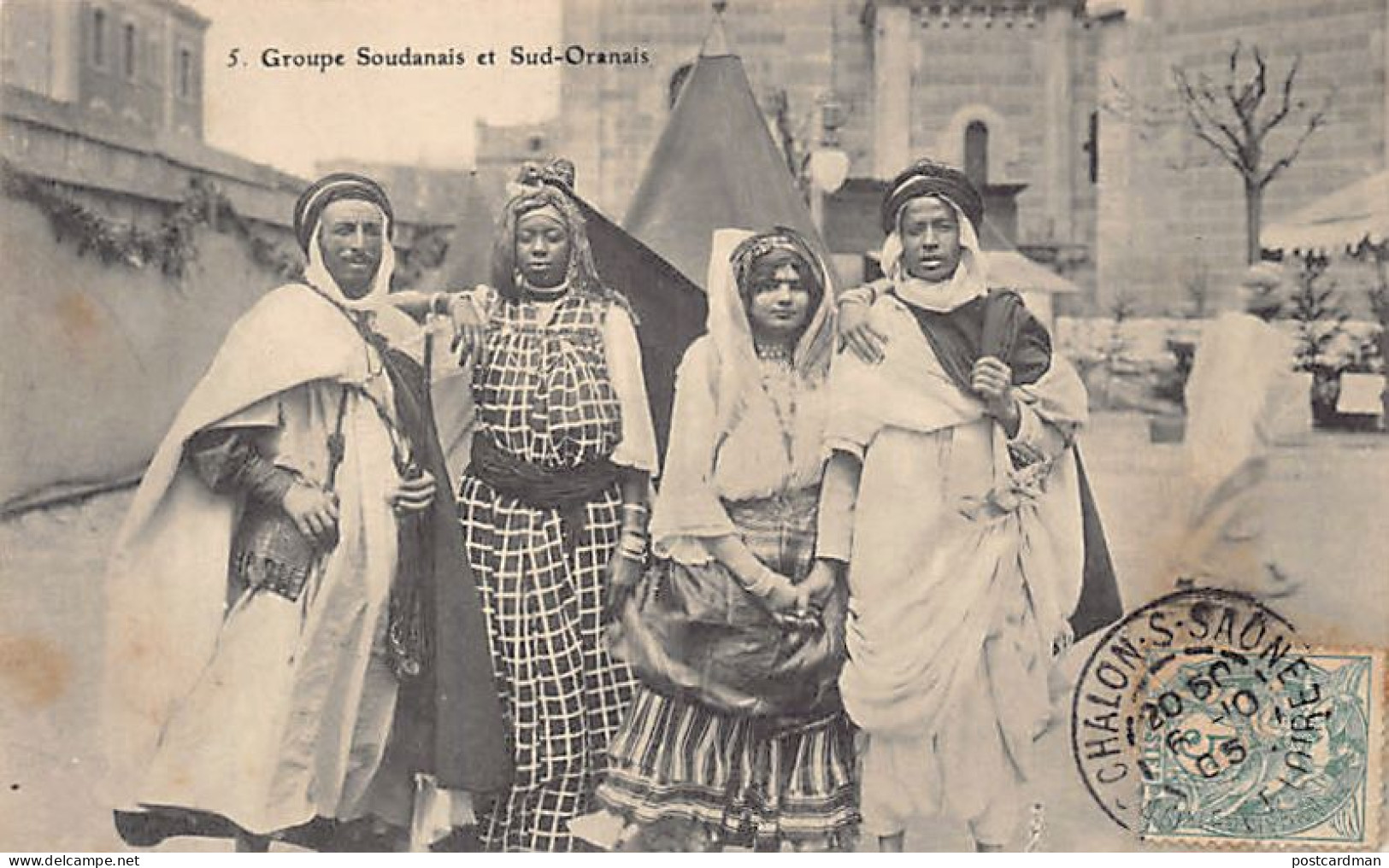 Exposition Ethnographique De Chalon Sur Saône (France) - Groupe Soudanais Et Sud_oranais - Ed. Inconnu  - Mujeres