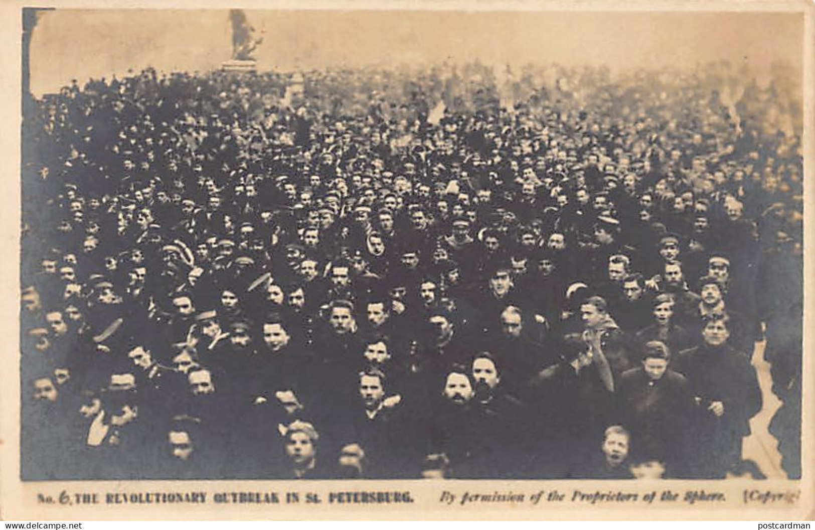 Russia - SAINT-PETERSBURG - The Revolutionary Outbreak, October Revolution 1917 - Publ. Lankester & Co. 6 - Rusia