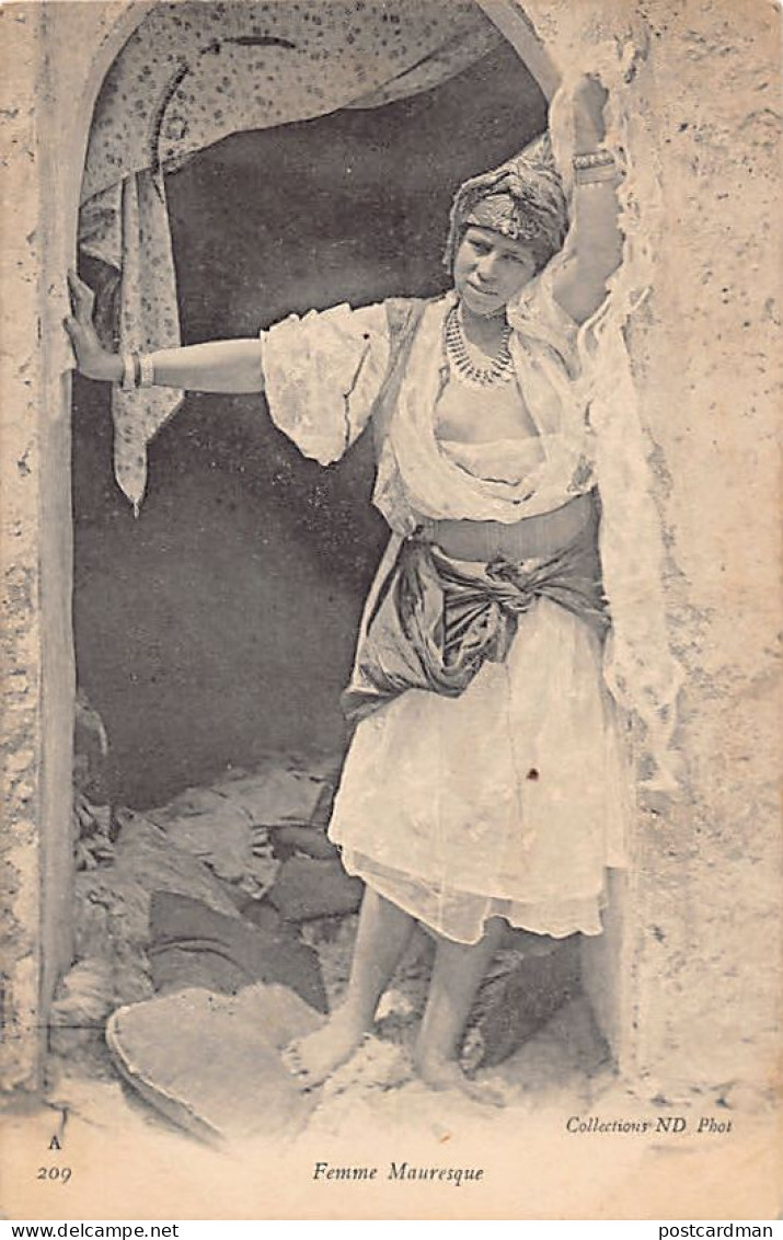 Algérie - Femme Mauresque - Ed. ND Phot. Neurdein 209 A - Mujeres