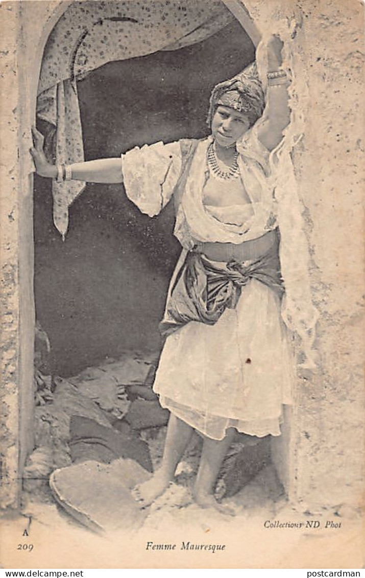 Algérie - Femme Mauresque - Ed. ND Phot. Neurdein 209 A - Femmes