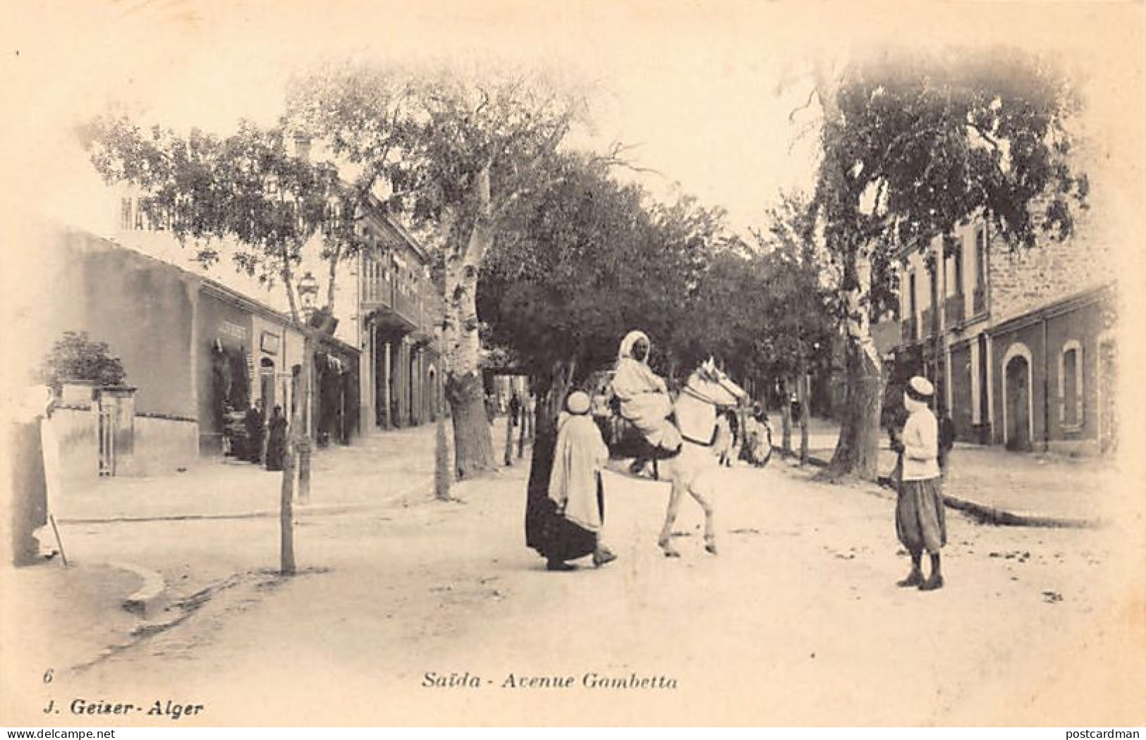 SAIDA - Avenue Nue Gambetta - Saïda
