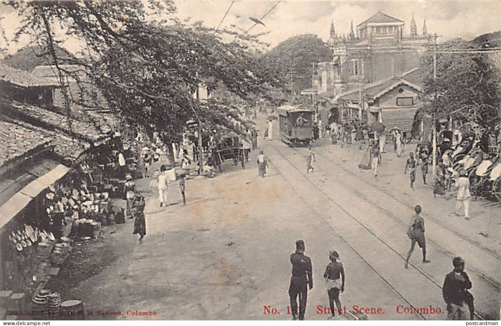 Sri Lanka - COLOMBO - Street Scene - Publ. S.D.H.M. Sadoon 161 - Sri Lanka (Ceylon)