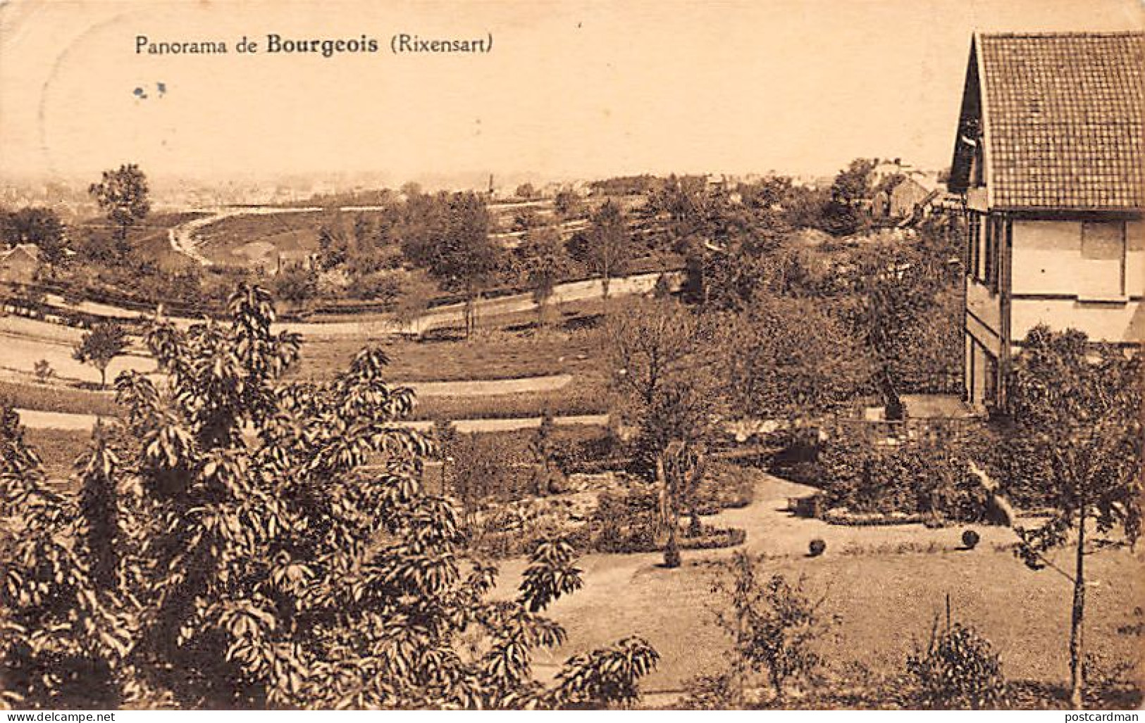 Belgique - BOURGEOIS Rixensart (Br. W.) Panorama - Sonstige & Ohne Zuordnung