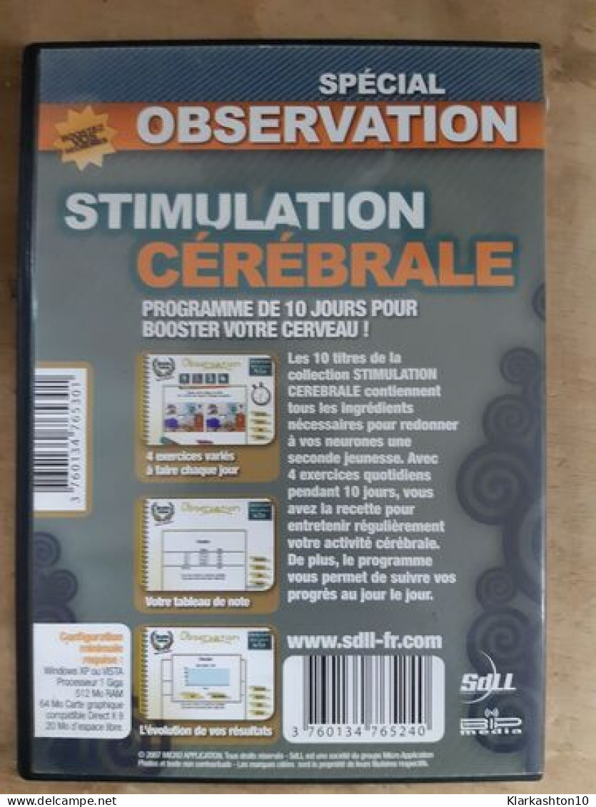 DVD Jeu Vidéo - Stimulation Cérébrale - Autres & Non Classés