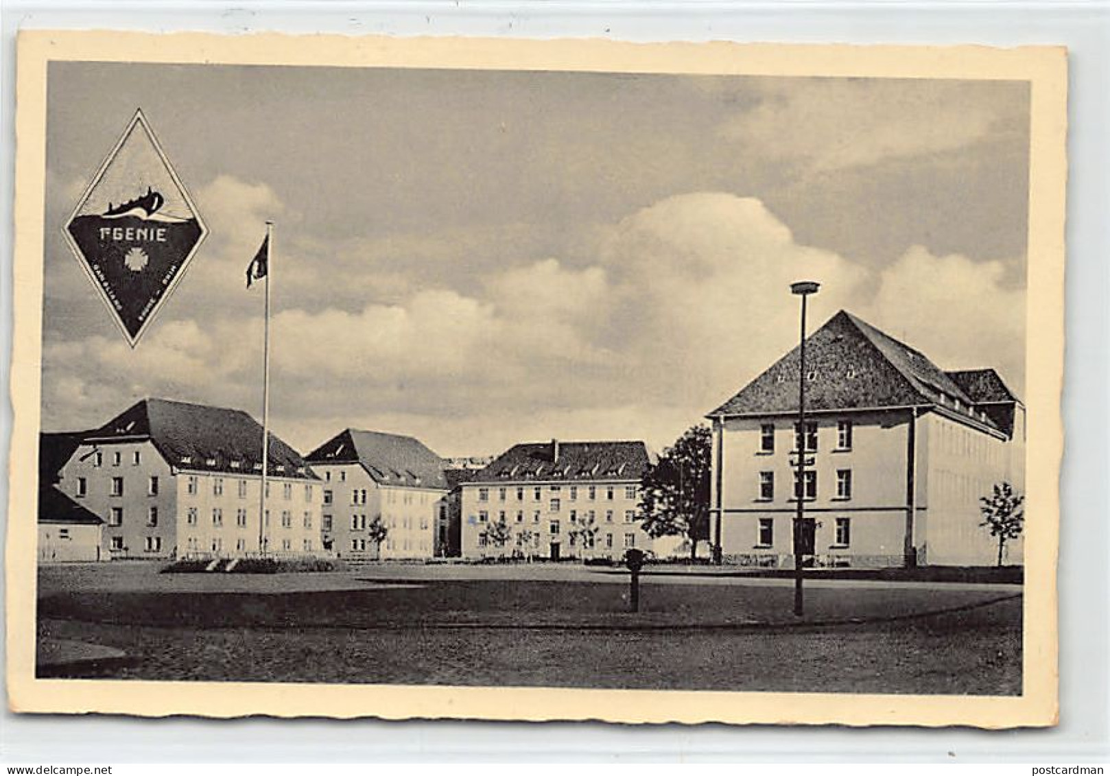 Deutschland - KOBLENZ - Eblè-Kaserne - 1. Pionierregiment - Französische Besatzungszone - Koblenz