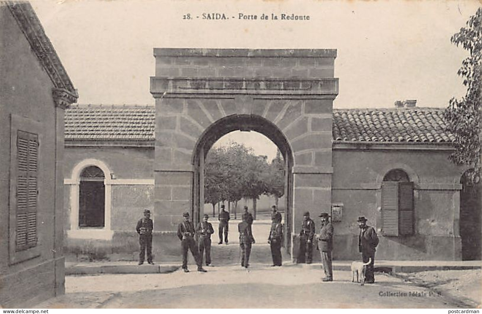 Algérie - SAÏDA - Porte De La Redoute - Ed. Collection Idéale P.S. 28 - Saïda