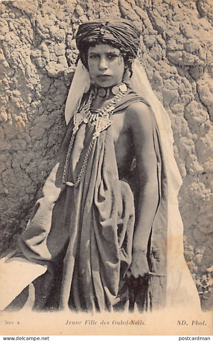 Algérie - Jeune Fille Des Ouled-Naïls - Ed. ND Phot. Neurdein 202 A - Mujeres