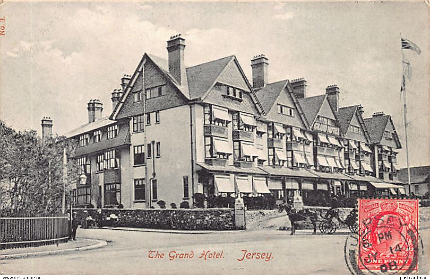 Jersey - ST. HELIER - The Grand Hotel - Publ. Albert Smith - St. Helier