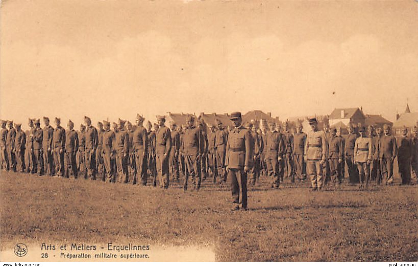 Belgique - ERQUELINNES (Hainaut) Préparation Militaire Supérieure - Ecole Des Arts Et Métiers - Erquelinnes